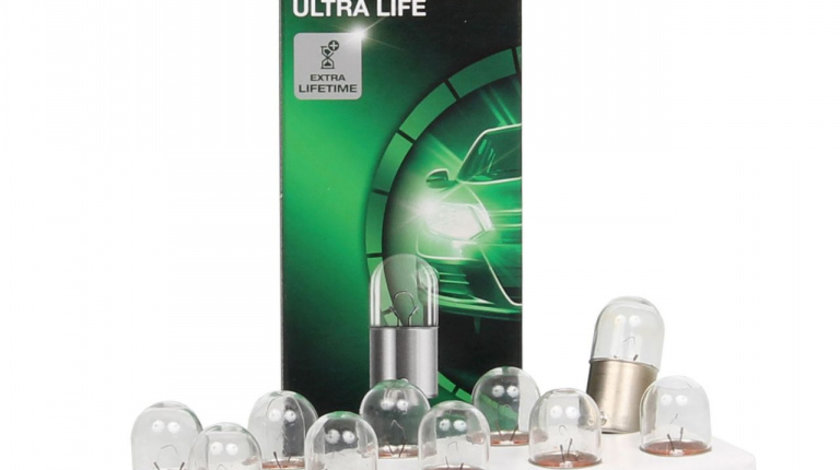 Set 10 Buc Bec Osram BA15s 12V 5W Ultra Life 5007ULT