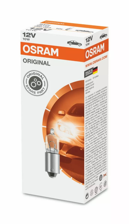 Set 10 Buc Bec Osram H10W 12V 10W Original 64113