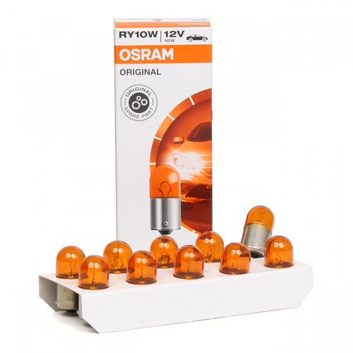 Set 10 Buc Bec Osram RY10W 12V 10W BAU15s Original 5009