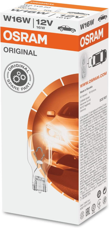 Set 10 Buc Bec Osram W16W 12V 16W Original 921