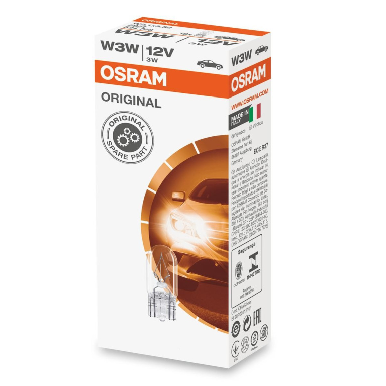 Set 10 Buc Bec Osram W3W 12V 3W Original 2821