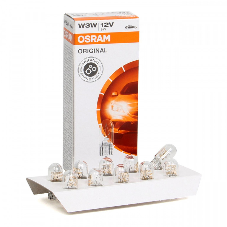 Set 10 Buc Bec Osram W3W 12V 3W W2,1x9,5d Original 2821