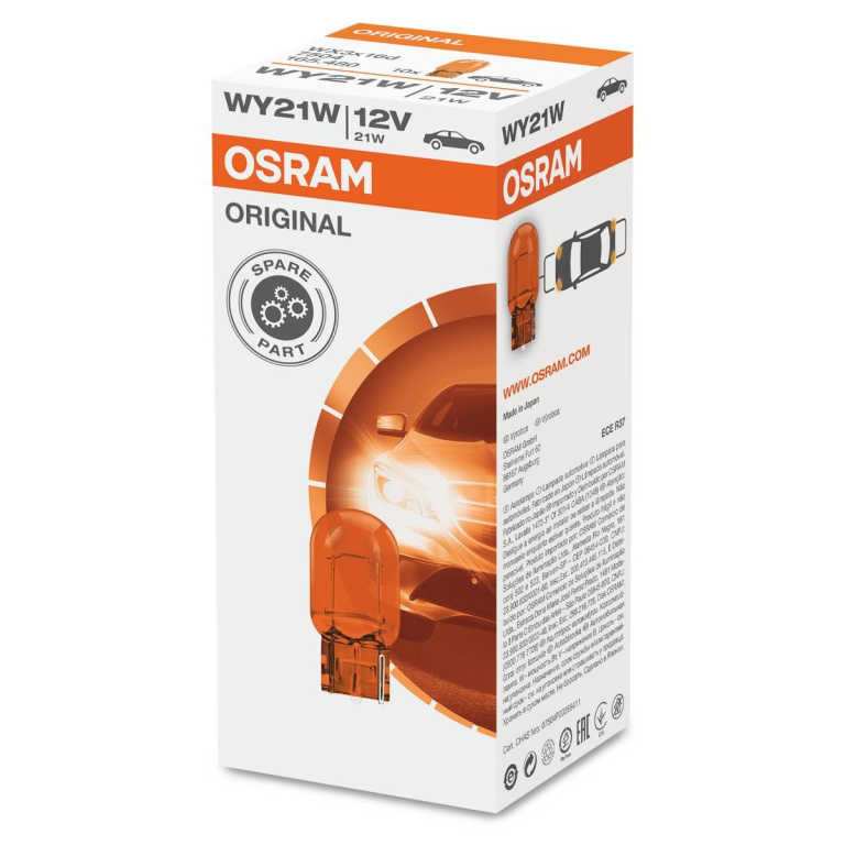 Set 10 Buc Bec Osram WY21W 12V 21W Original 7504