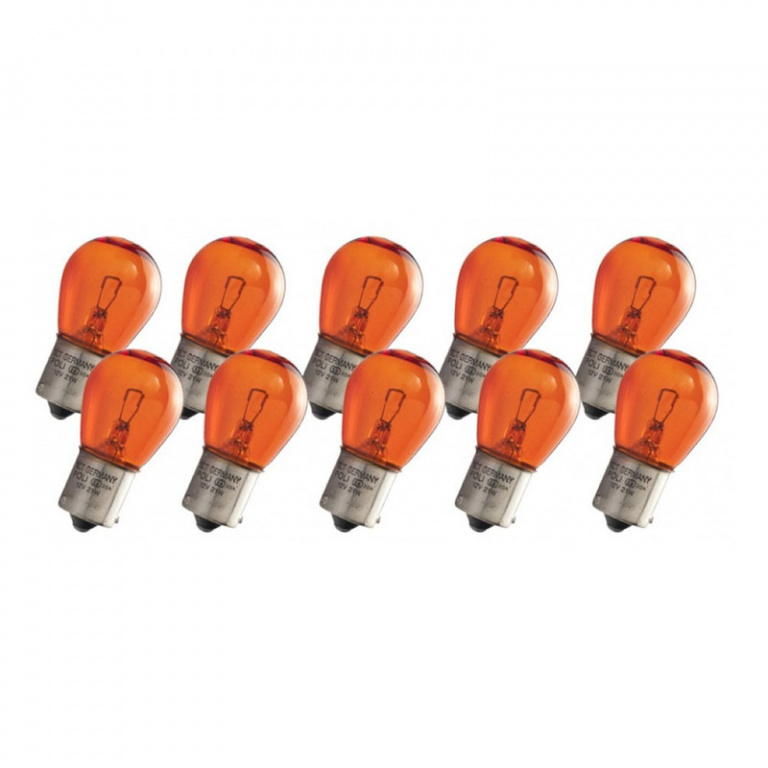 Set 10 Buc Bec Sct PY21W 12V 21W BAU15s 202297