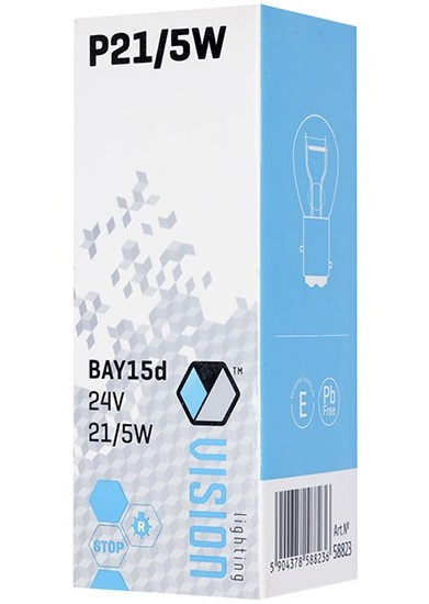 Set 10 Buc Bec Vision P21/5W 24V 21/5W BAY15D E4 58823