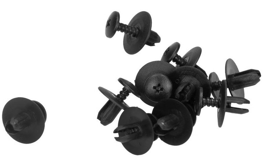 Set 10 Buc Clips Fixare Pentru Bmw Mini 6x11.5mm Negru Romix ROM C10130