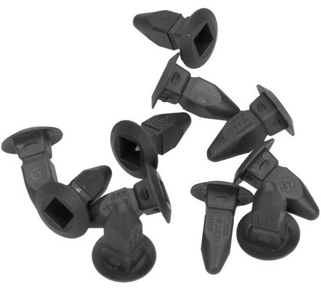 Set 10 Buc Clips Fixare Pentru Grup Vag Negru Romix ROM 15507