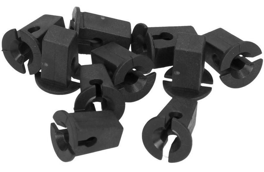 Set 10 Buc Clips Fixare Pentru Grup Vag Negru Romix ROM 15502