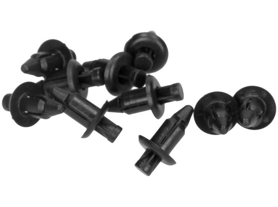 Set 10 Buc Clips Fixare Pentru Suzuki / Toyota / Kawasaky 6x8.2mm Negru Romix ROM B22085