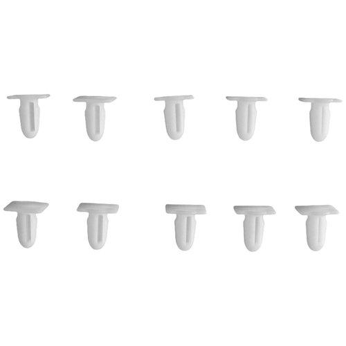 Set 10 Buc Clips Fixare Prag Pentru Bmw 5.4x14.3mm Alb Romix ROM A82028