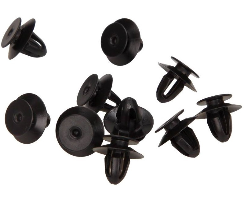 Set 10 Buc Clips Tapiterie Pentru Bmw / Mini 8x16mm Negru Romix ROM A16178