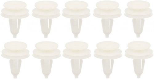 Set 10 Buc Clips Tapiterie Pentru Chrysler Alb Romix ROM B18915
