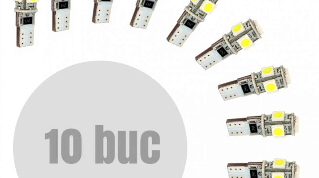 Set 10 Buc Led Pozitie Can Bus T10 CLD306