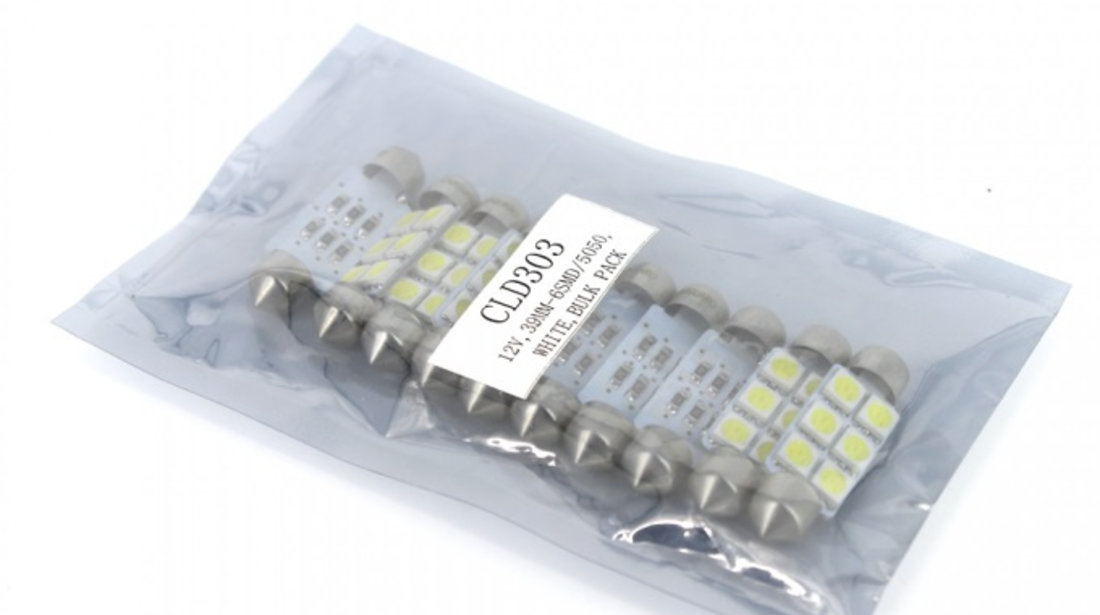 Set 10 Buc Led Sofit C5W CLD303