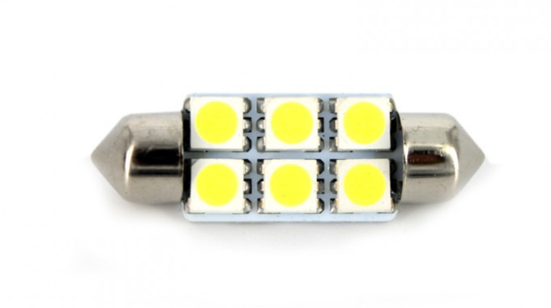 Set 10 Buc Led Sofit C5W CLD304