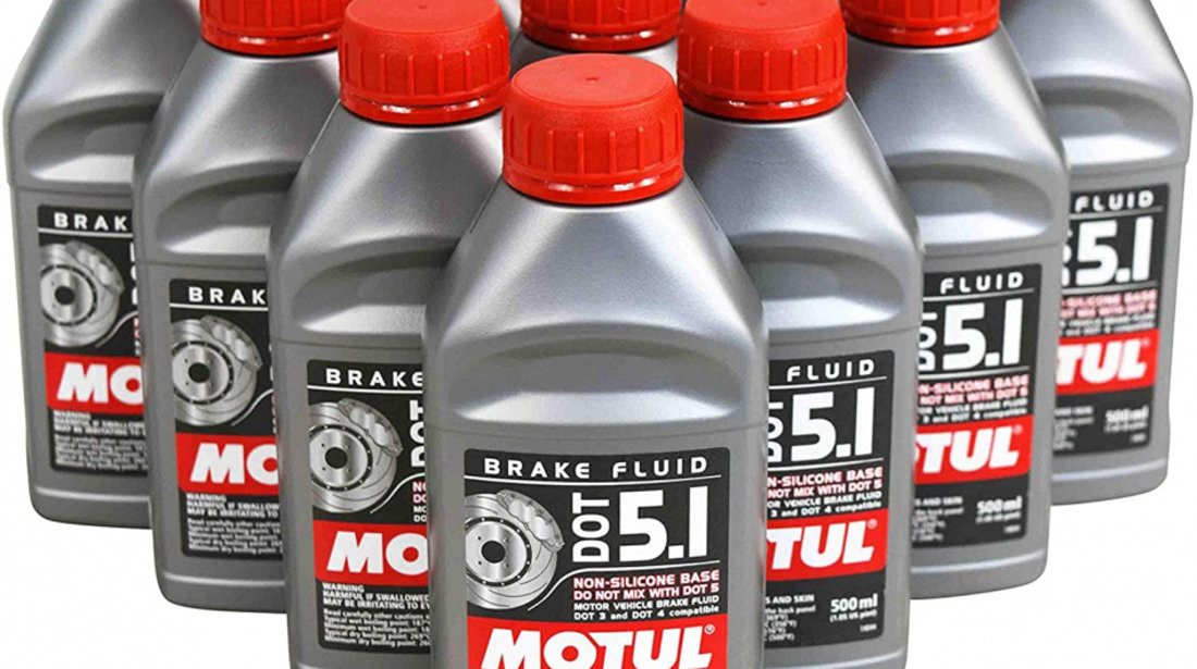 Set 10 Buc Lichid Frana Motul Dot 5.1 500ML 100950