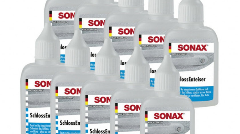 Set 10 Buc Sonax Solutie Dezghetat Yale 50ML 331541