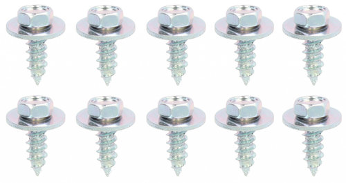 Set 10 Buc Surub Cu Saiba Universal 6.3x16.8mm Romix ROM 45168