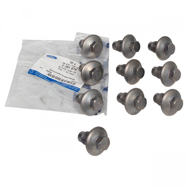 Set 10 Buc Surub Golire Baie Ulei Oe Ford Fusion 2002-2012 2261879