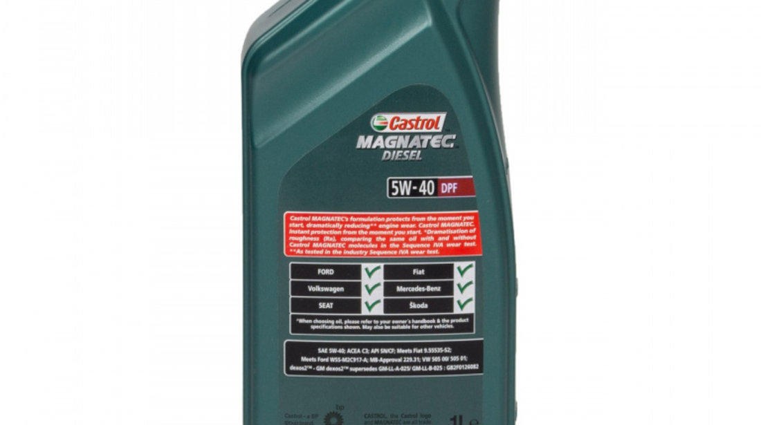 Set 10 Buc Ulei Motor Castrol Magnatec Diesel DPF 5W-40 1L