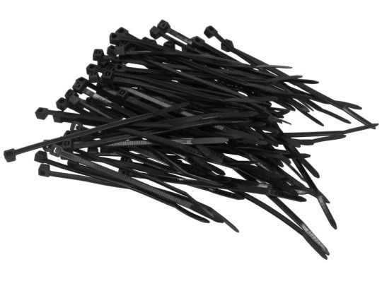 Set 100 Buc Coliere Plastic 80 x 3mm Maxgear Negru 84-0017SET