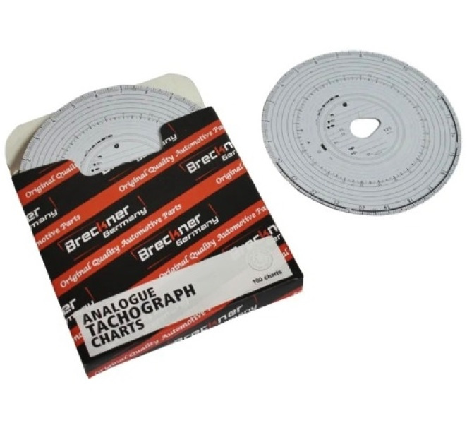 Set 100 Buc Diagrame Tahograf Analogic Breckne 125KM BK87100 160920-3