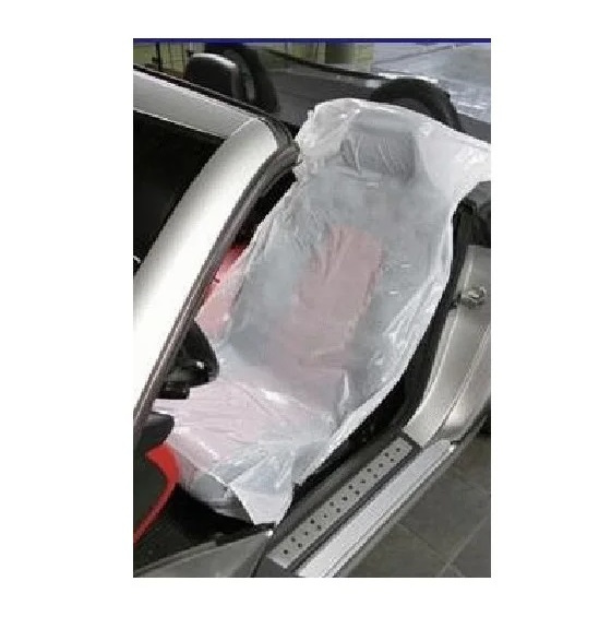 Set 100 Buc Husa Protectie Scaun Auto Plastic Serwo 82x135cm 0990222