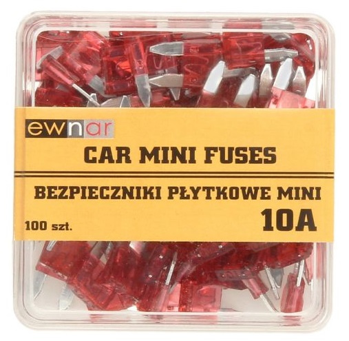 Set 100 Buc Sigurante 10A Mammooth MMT O033 0010A/K100