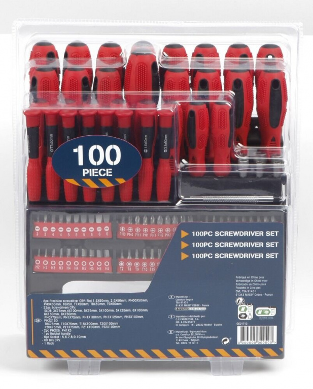 Set 100 Buc Surubelnite Multicolor 30502928