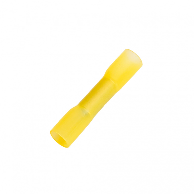 Set 100 Mansoane Termocontractabile De Lipit Galbene 6mm Tecnopart 82261/1-TEC