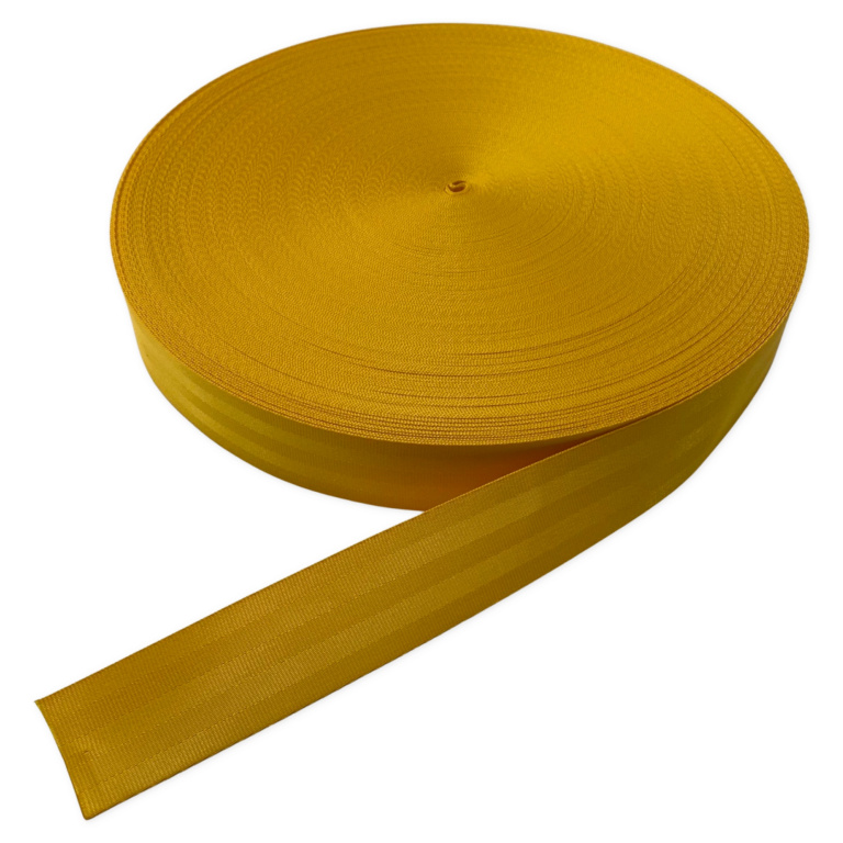 Set 100 Metri Rola Pentru Centura Auto Material Galben