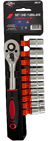 Set 11 Buc Cheie Tubulara Carmax 4-13mm 56438