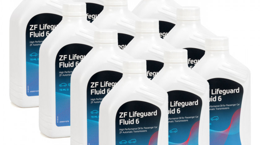 Set 11 Buc Ulei Cutie Viteze Automata Zf Lifeguard Fluid 6 1L S671.090.255