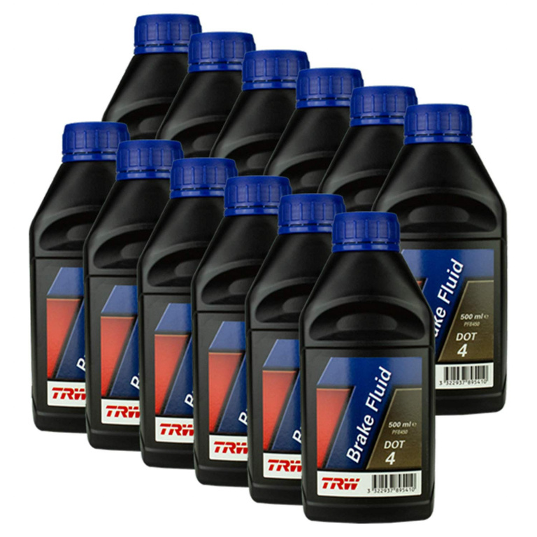 Set 12 Buc Lichid Frana Trw Dot 4 500ML PFB450