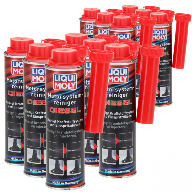 Set 12 Buc Liqui Moly Aditiv Curatat Motor Diesel 300ML 5128/21623