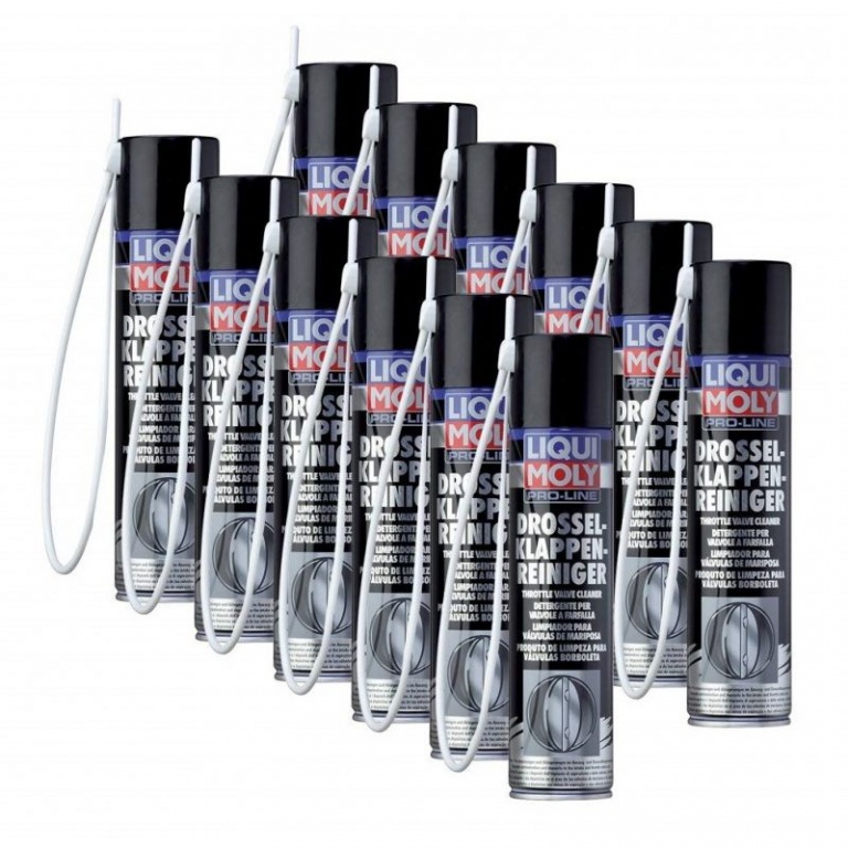 Set 12 Buc Liqui Moly Spray Curatat Clapeta Acceleratie 400ML 5111