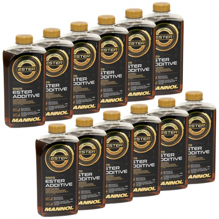 Set 12 Buc Mannol Ester Additive Aditiv Ulei Motor 1L 9929