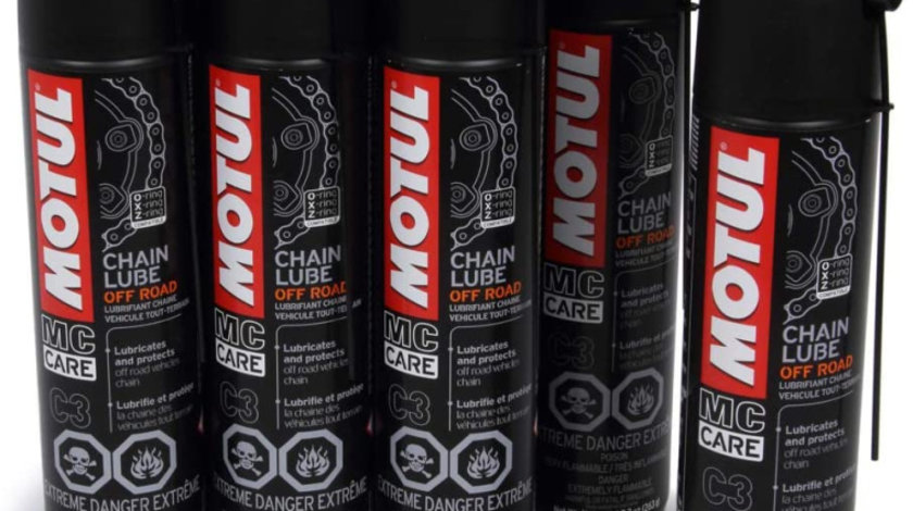 Set 12 Buc Motul Spray Ungere Lant Moto Chain Lube Off Road C3 400ML 102982
