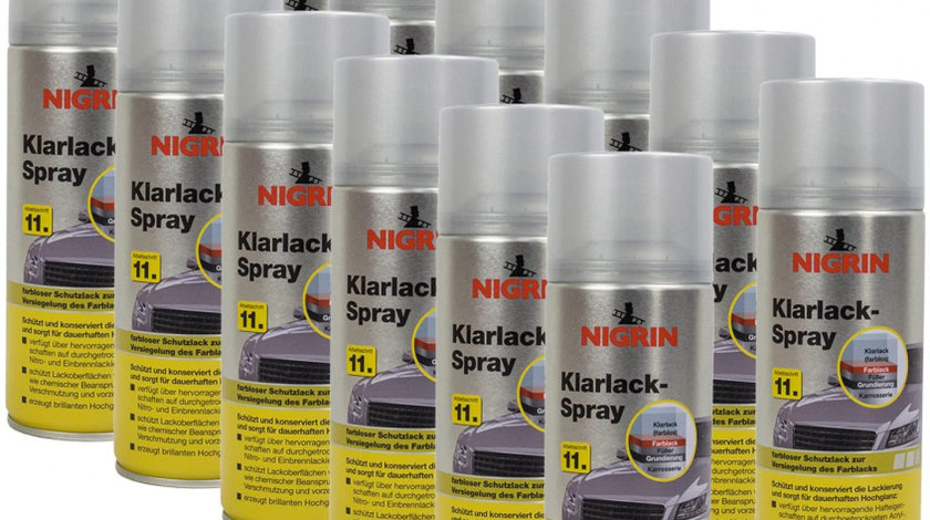 Set 12 Buc Nigrin Spray Lac Protectie 400ML 74116