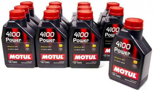 Set 12 Buc Ulei Motor Motul 4100 Power 15W-50 1L 102773