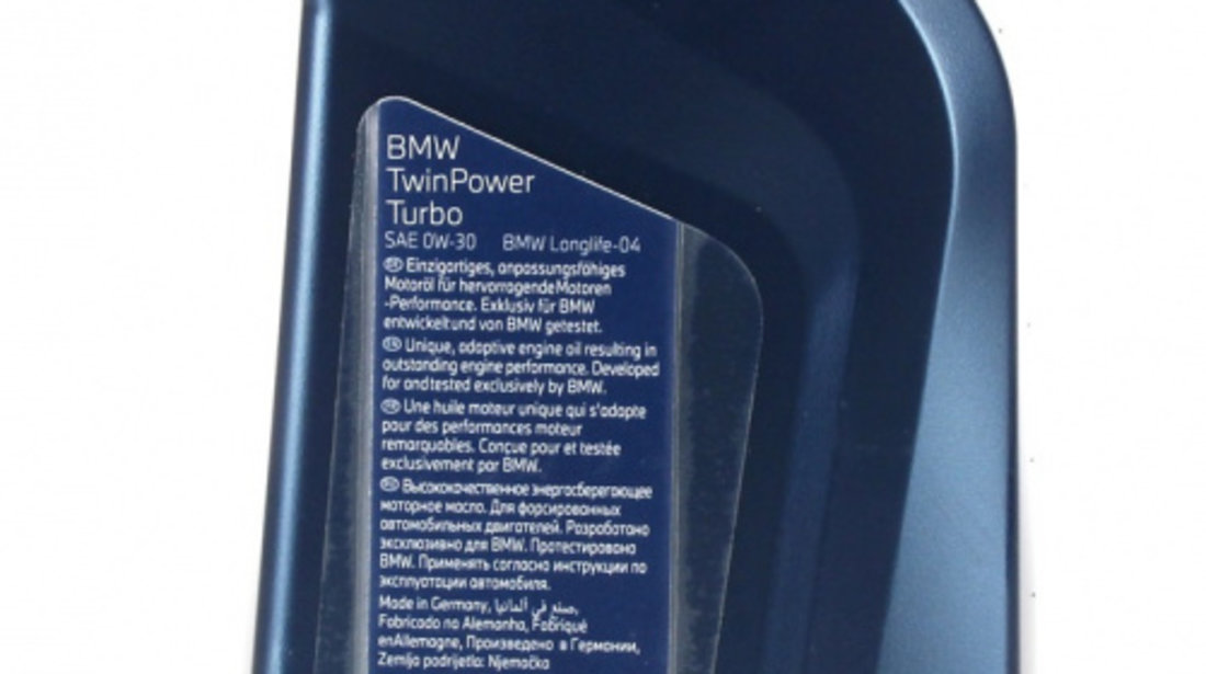 Set 12 Buc Ulei Motor Oe Bmw Twin Power Turbo Longlife-04 0W-30 1L 83212465854