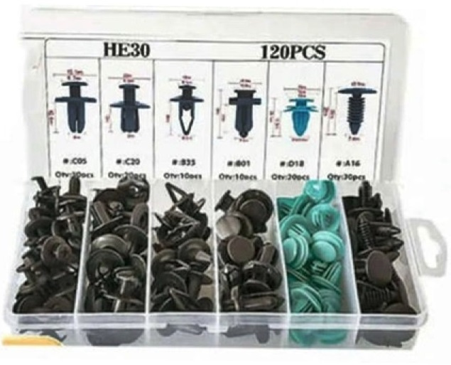 Set 120 Buc Clipsuri Auto Universale WT-10 141025-12