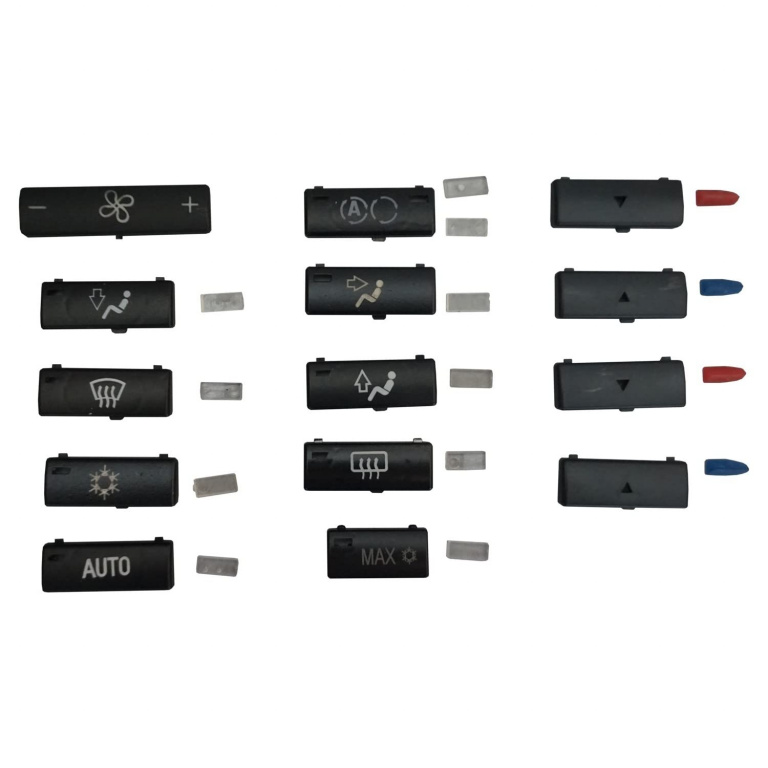 Set 14 Buc Butoane Clima Compatibil Bmw X5 E53 2000-2006 64116915812 2797