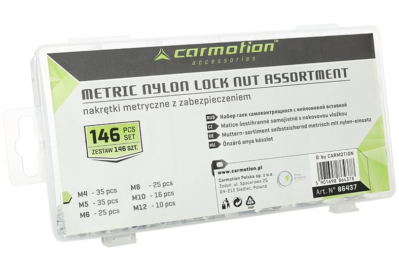 Set 146 Buc Trusa Piulite De Blocare Carmotion 86437