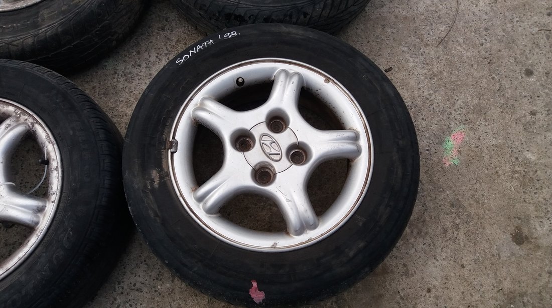 Set 149 - Jante aliaj Hyundai Sonata, R15, 4 x 114.3 - cod HYU-4A-10