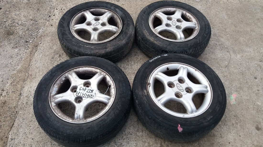 Set 149 - Jante aliaj Hyundai Sonata, R15, 4 x 114.3 - cod HYU-4A-10