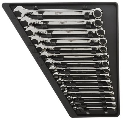 Set 15 Buc Cheie Combinate Milwaukee 4932464258