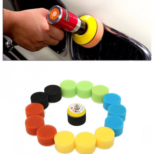 Set 15 Bureti Polish Auto Multicolor + Taler 50MM 55470