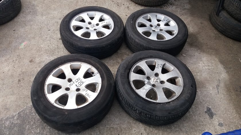 Set 150 - Jante aliaj Peugeot 307, R15, 4 x 108 - cod PEU-4A-9
