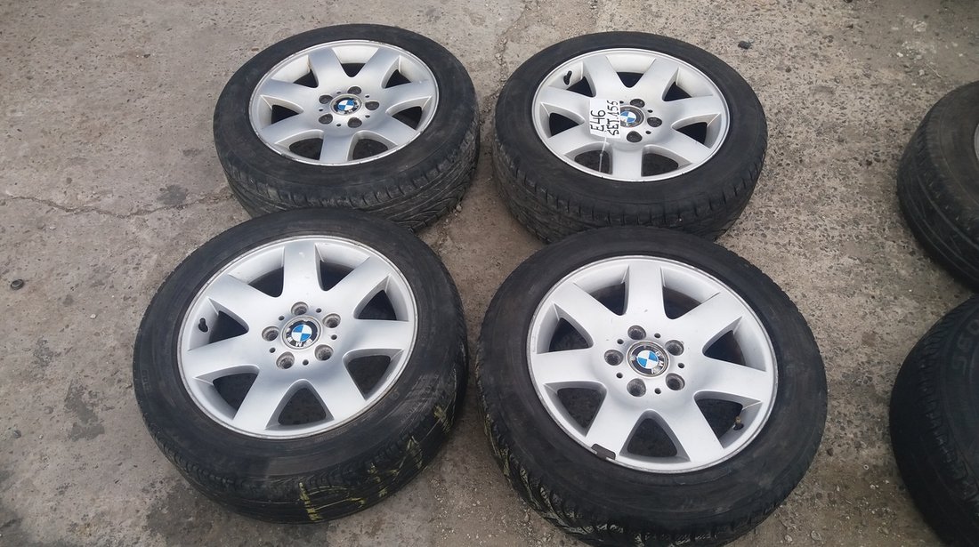 Set 155 - Jante aliaj BMW Seria 3 E46, ZR16, 5 x 120 - cod BMW-4A-18